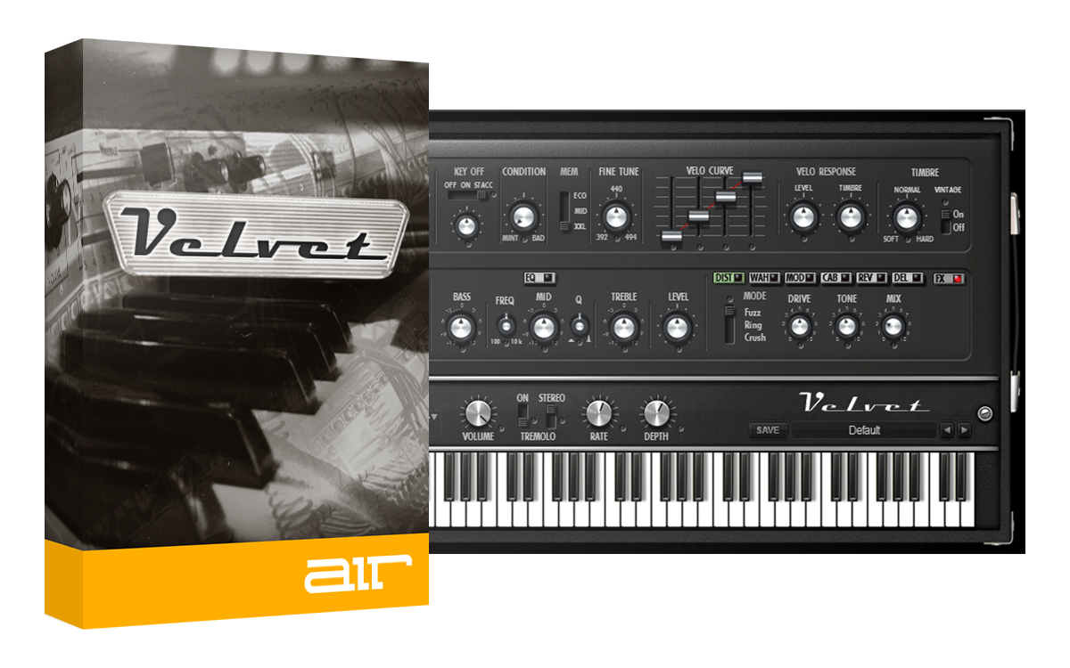 Air Music Tech Velvet Electric  Piano  Bundle (Latest Version)